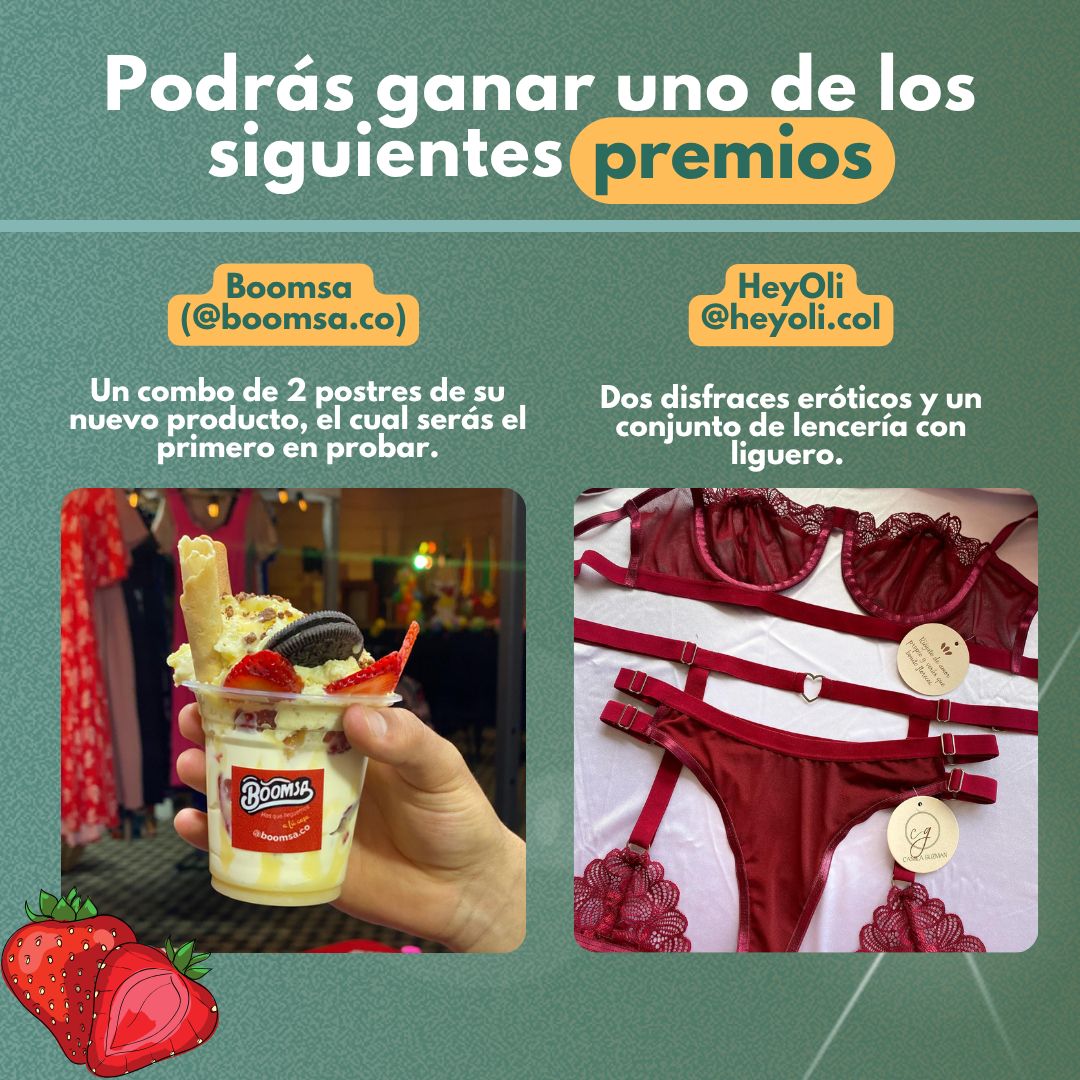 Placa de premio 4 con el patrocinador y el premio que se gana